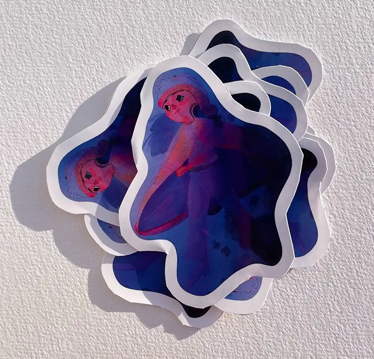 sticker uma